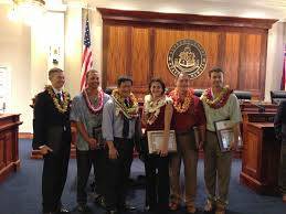 Photo of honorees from the Pro Bono Celebration 2012, including Gavin Doi, attorney with Doi/Luke, Attorneys at Law. Gavin is a divorce and family law attorney in Honolulu, Hawaii