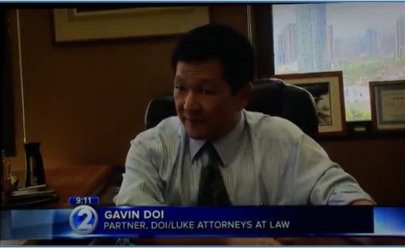 KHON2 News speaks with Gavin Doi about child support